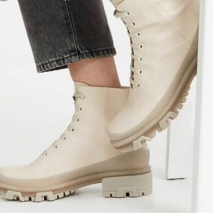 Rag & Bone Leather Lace Up Boot